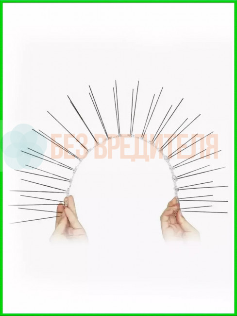 Шипы от птиц Jinshi (5 метров, 10 секций по 50 см)