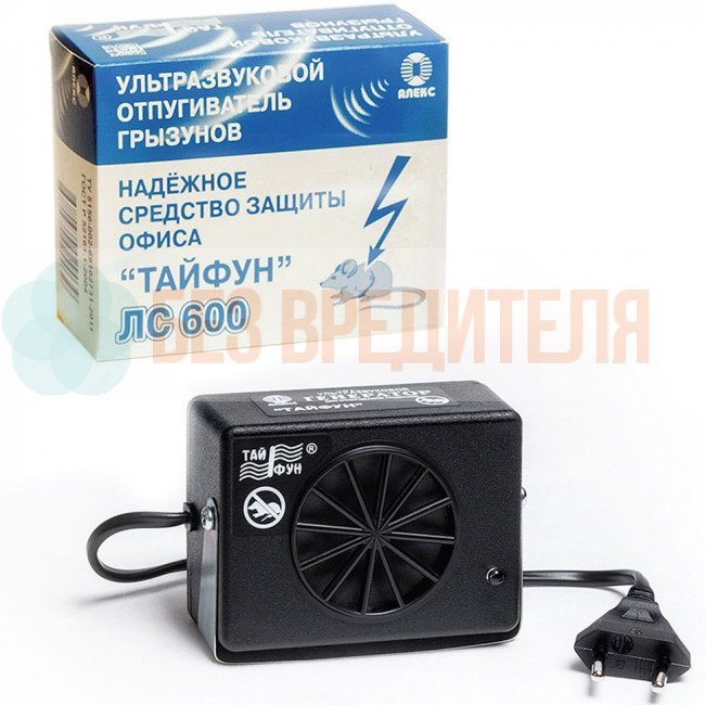 Ультразвуковой отпугиватель грызунов Тайфун ЛС 600 Ультразвуковой отпугиватель грызунов Тайфун ЛС 600