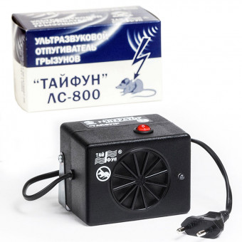 Ультразвуковой отпугиватель грызунов Тайфун ЛС 800