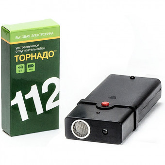 Ультразвуковой отпугиватель собак Торнадо 112